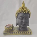 Buddah Head Candlestand