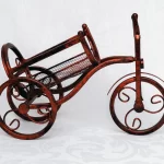 Metal bicycle Wine Holder-750