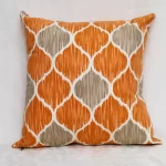 Orange and Grey Geometric