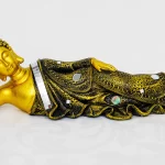 Sleeping Buddah-gold