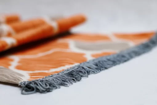 Orange Table Runner - 6 seater - Image 2