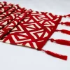 Red Table Runner/Overlay - 6 seater - Image 2